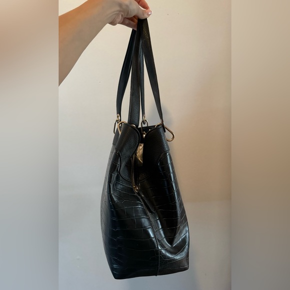 NWT Anne Klein Croco Shoulder Bag - Picture 2 of 6